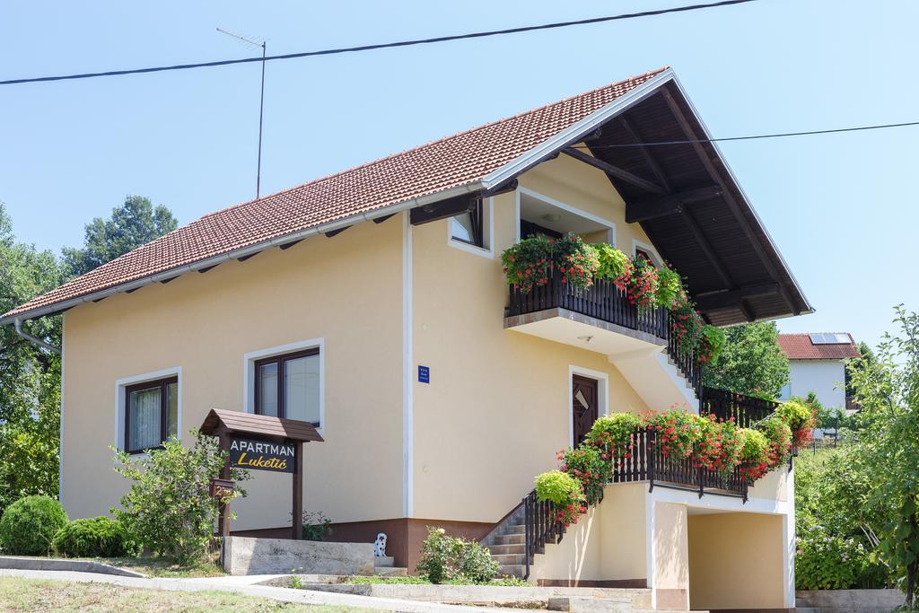 Apartment Luketic Slunj Exterior foto